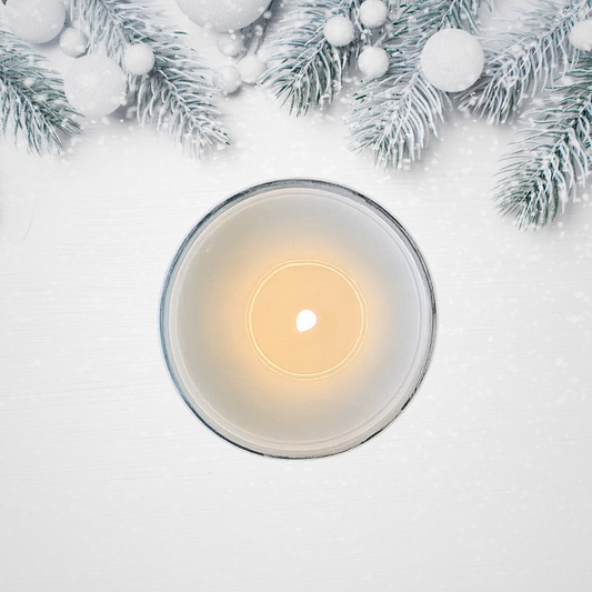 White Christmas Soy Candle